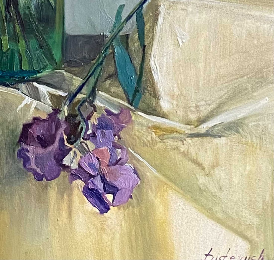 Oil painting Flowers Yulia D. - 5