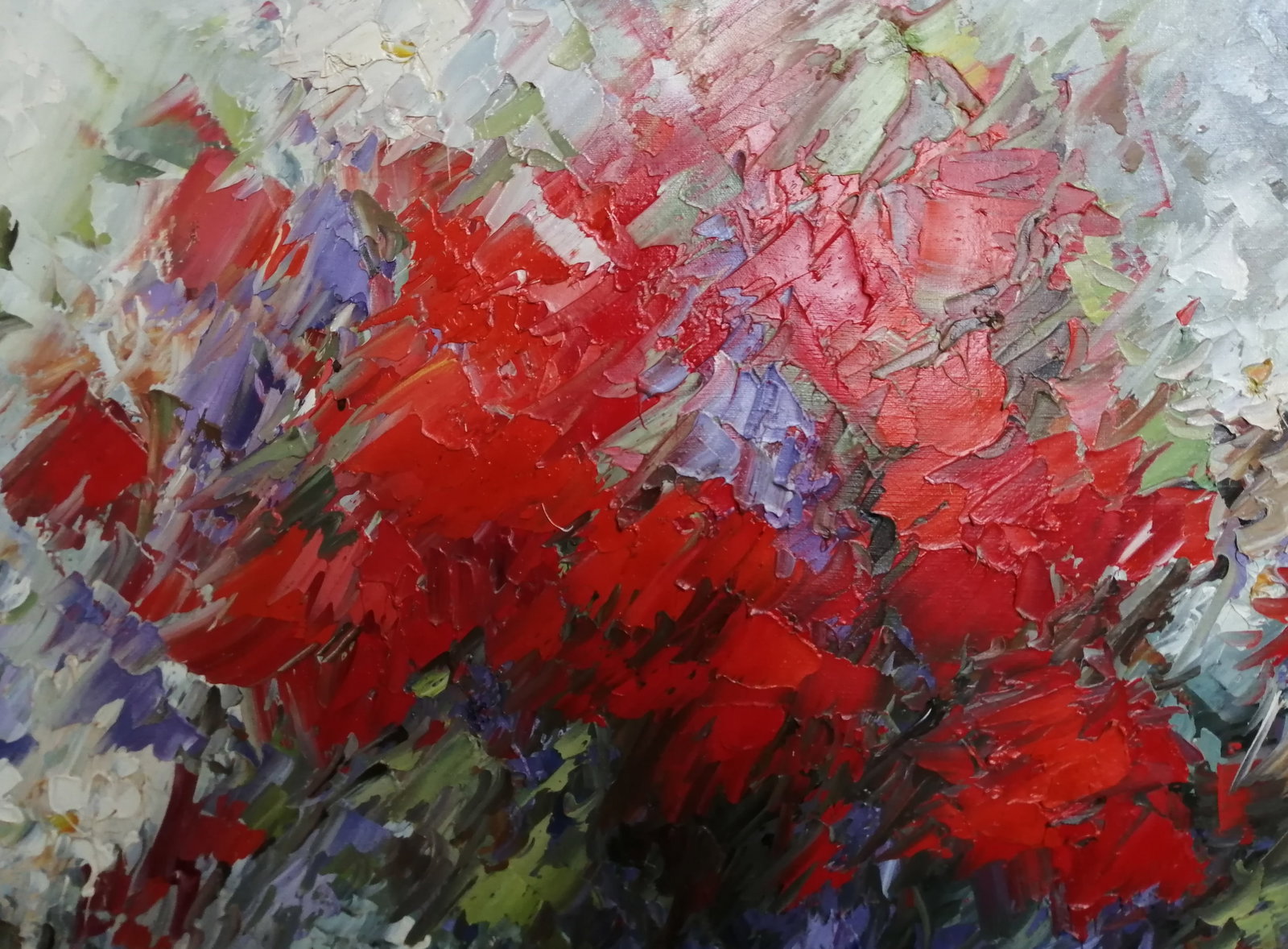Oil painting Poppies Vadim Os'onov - 3