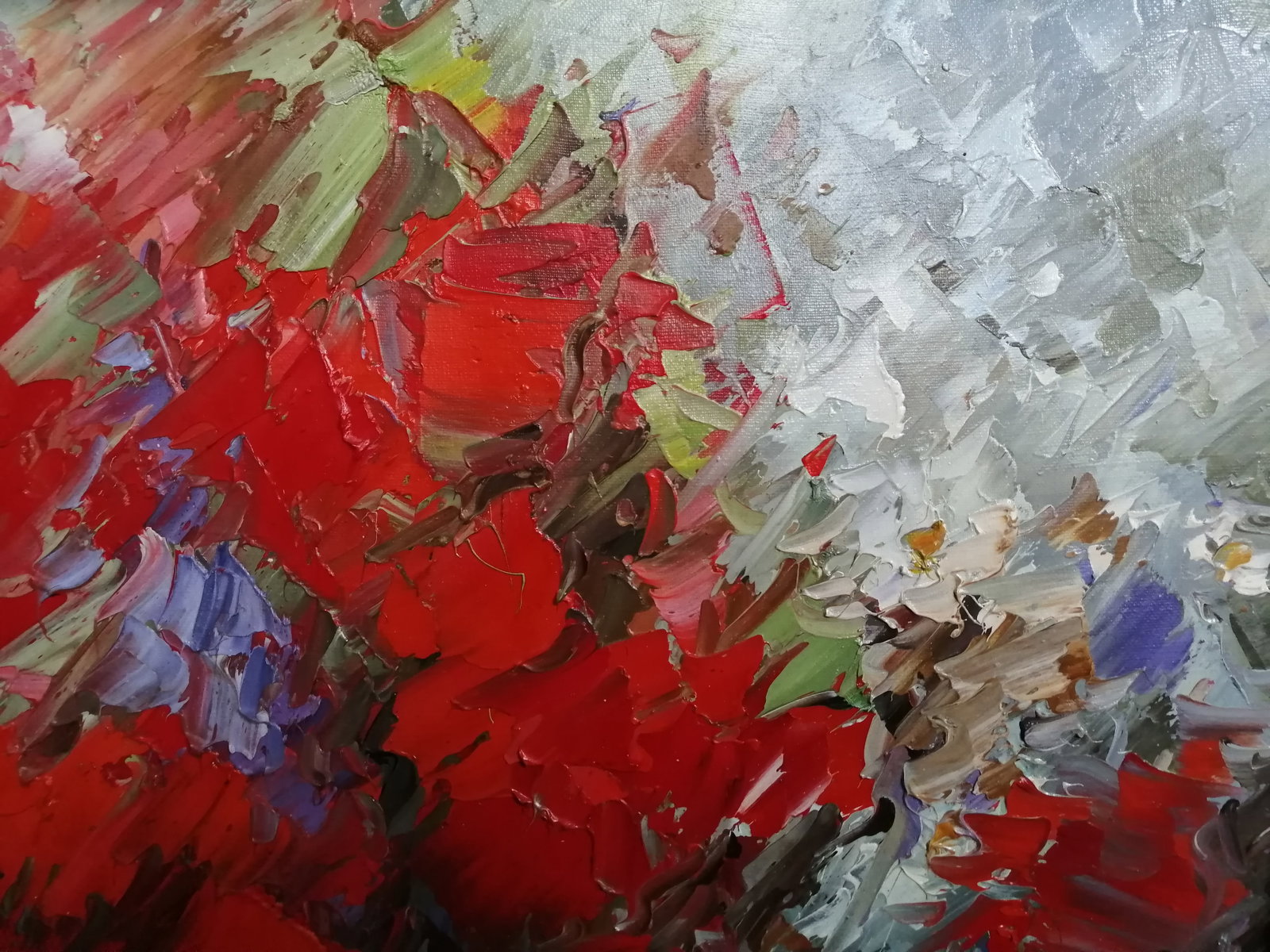 Oil painting Poppies Vadim Os'onov - 5