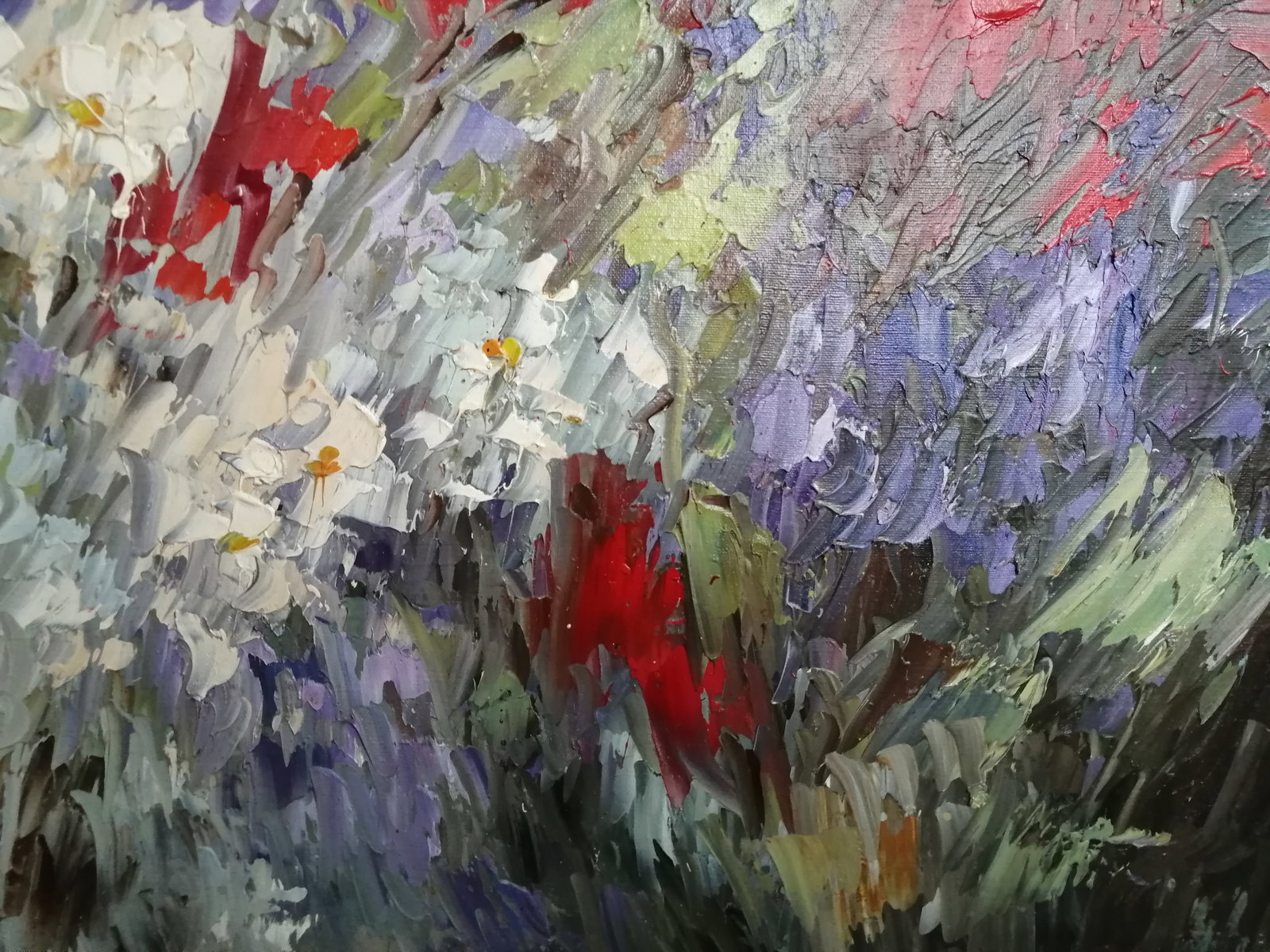 Oil painting Poppies Vadim Os'onov - 6