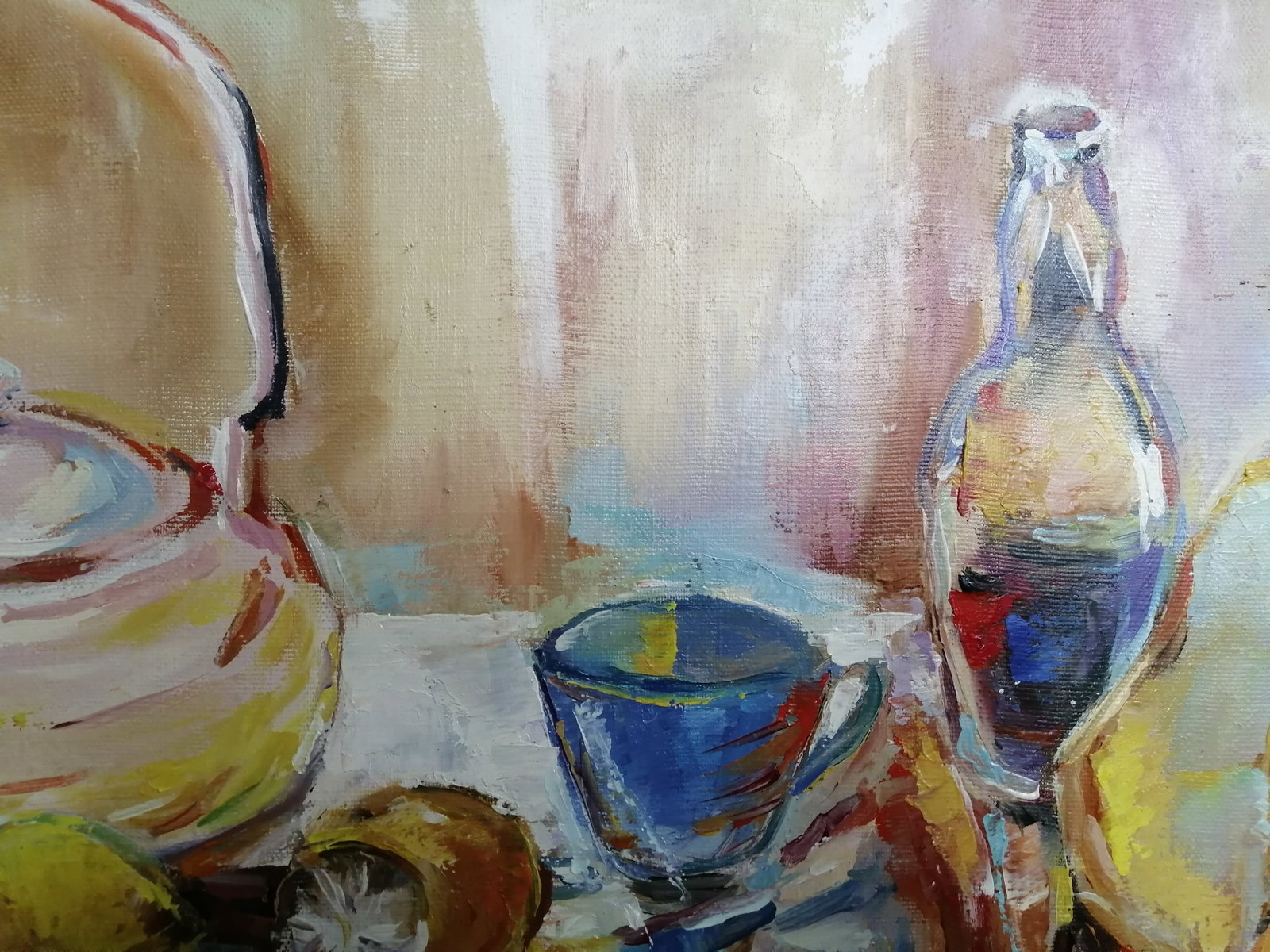 Oil painting Still life with teapot Vadim Os'onov - 6