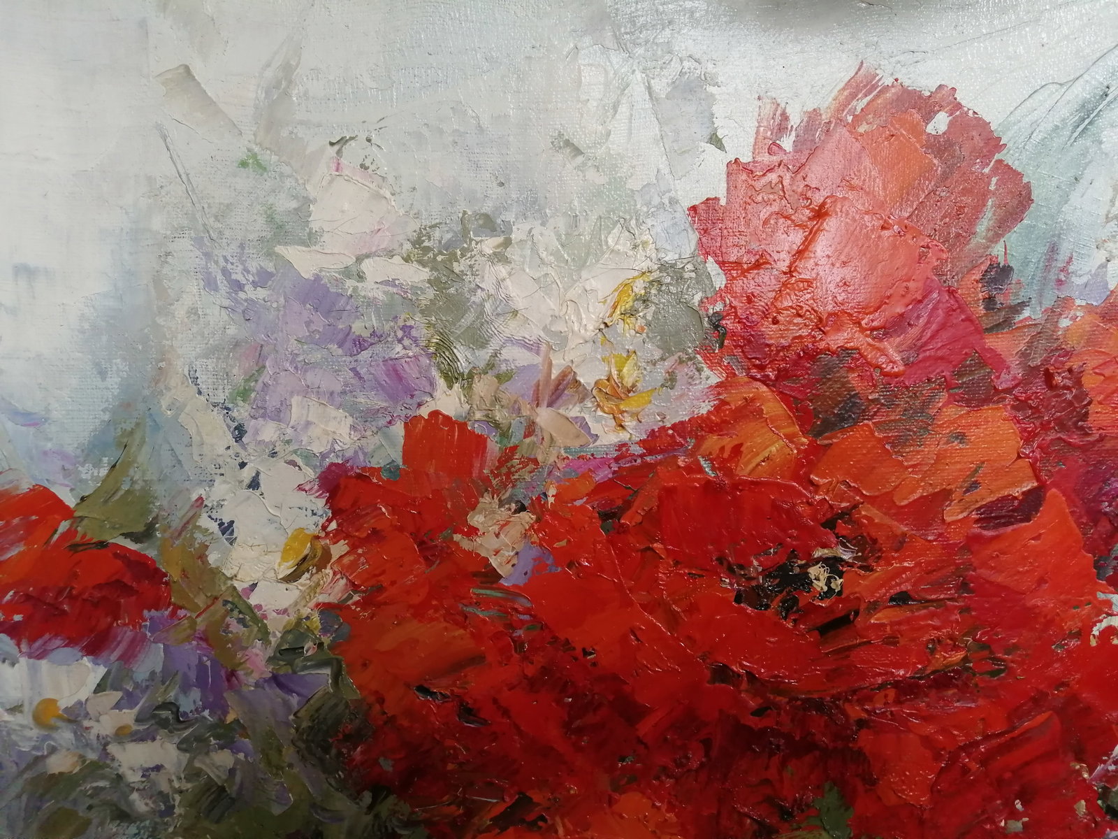 Oil painting Flowers Vadim Os'onov - 3