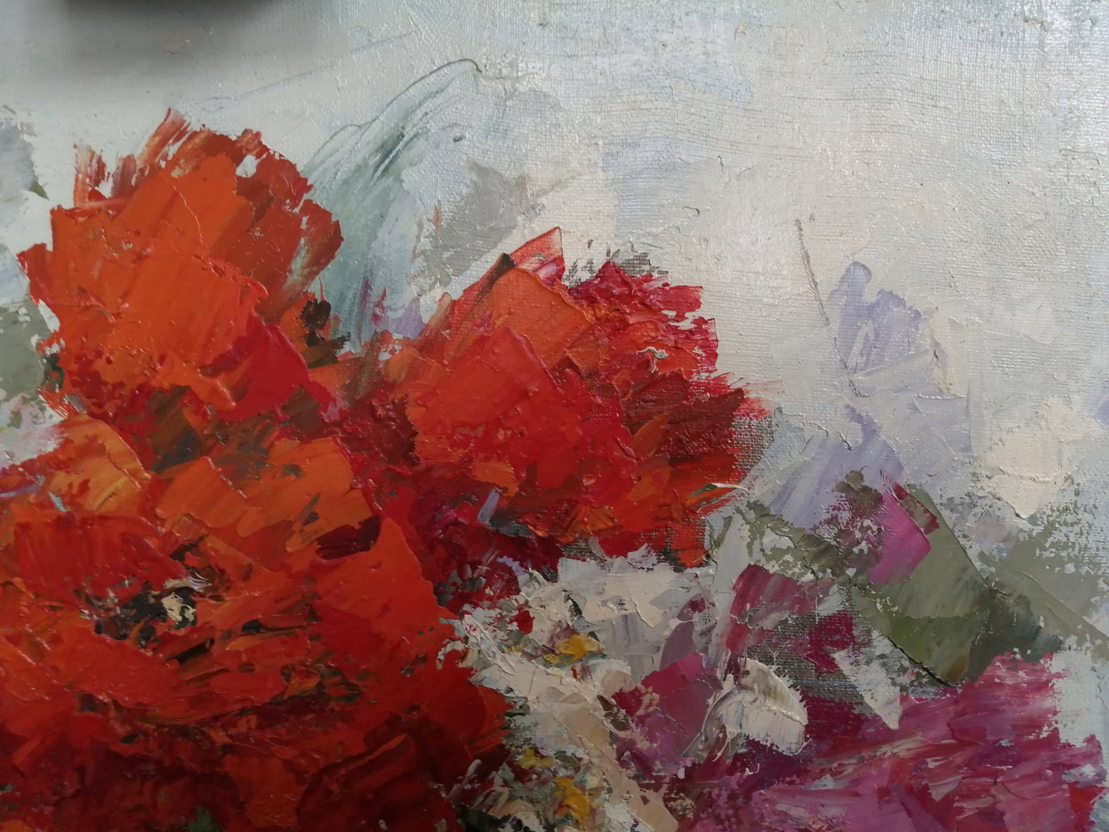 Oil painting Flowers Vadim Os'onov - 4