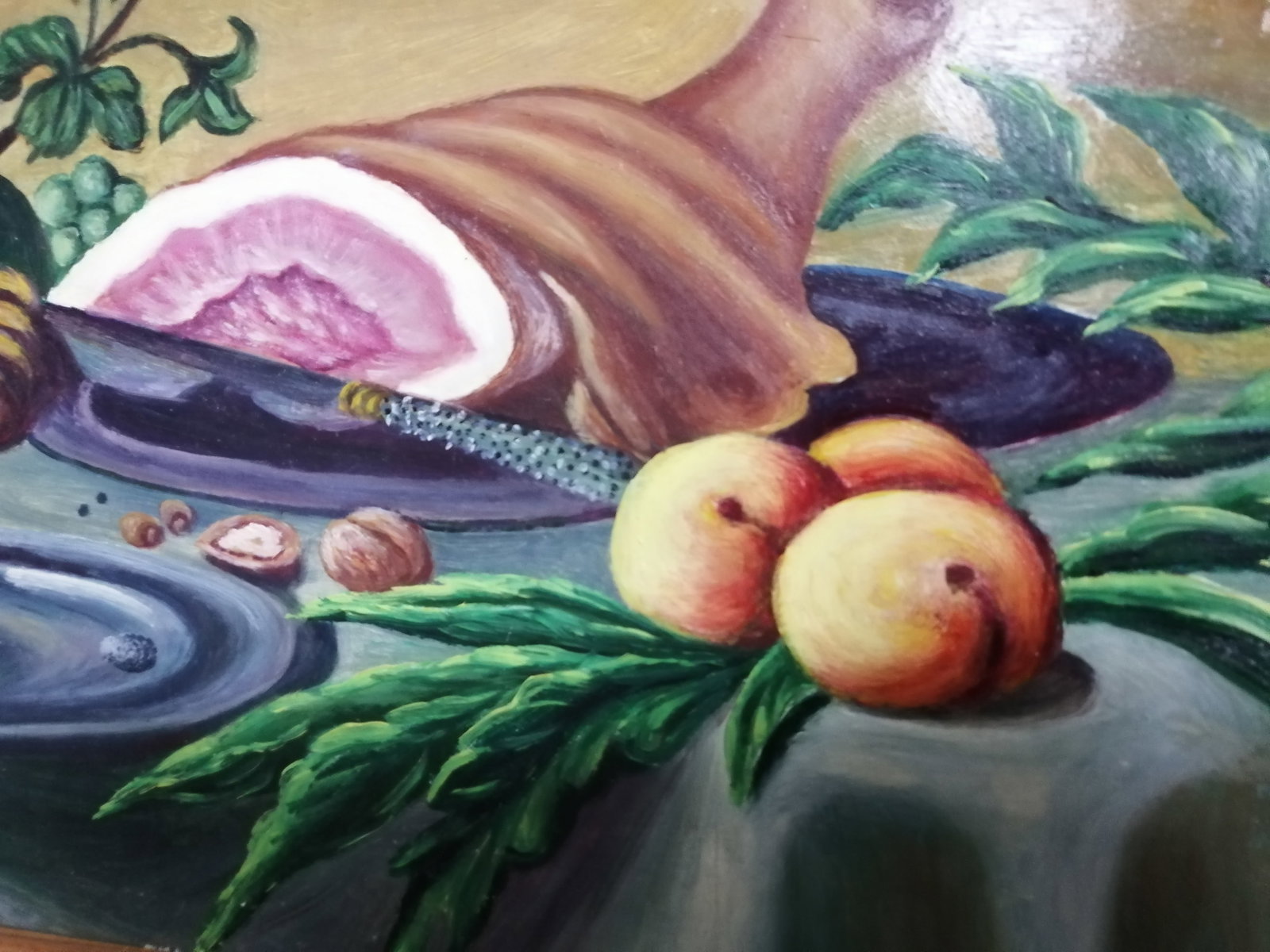 Oil painting Still life with fruits - 5