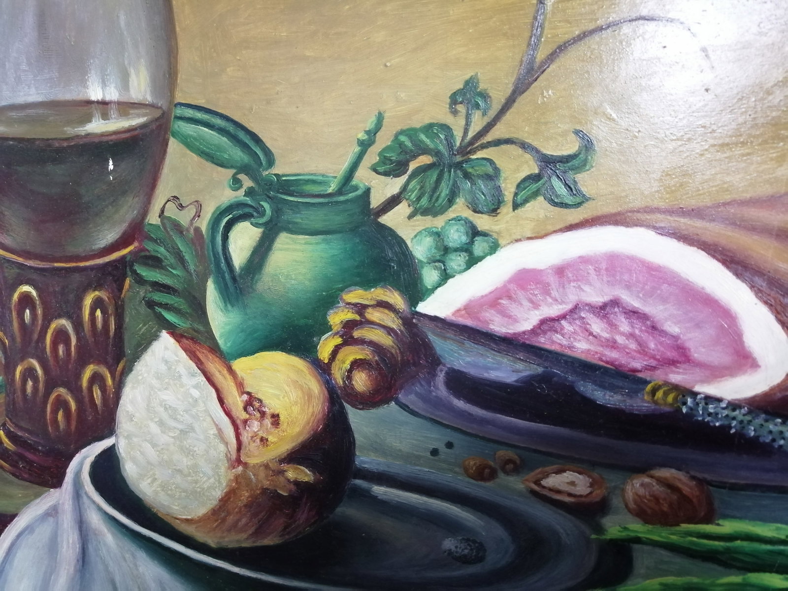 Oil painting Still life with fruits - 6