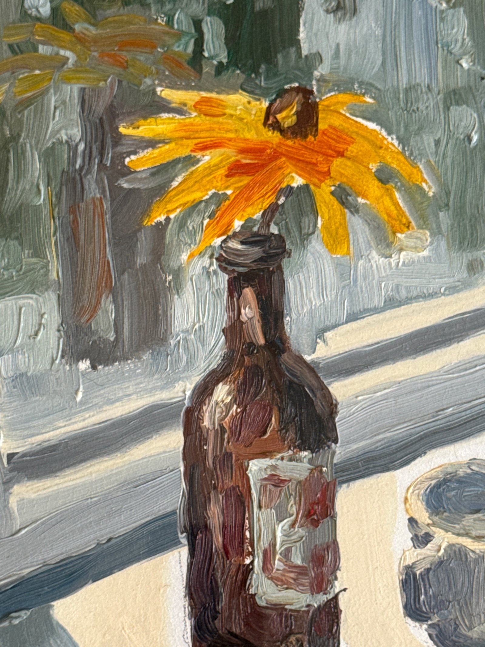 Oil painting with frame still life K. Leonid - 3