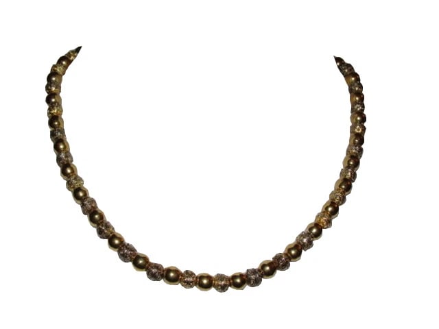 Alberto Juan Etruscan Ball Bead Necklace - 2