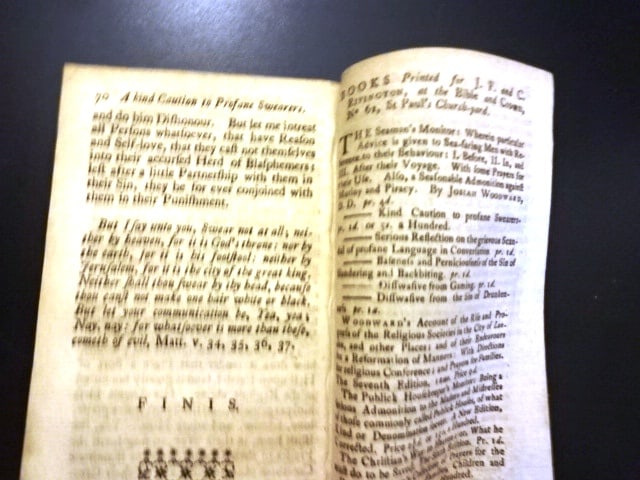 1776 The Soldiers Monitor Advice on Relligion and True Manhood - 4