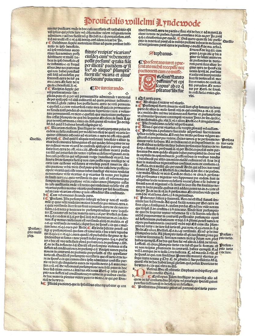 1501 Leaf Large Red and Black Canterbury Laws - 2