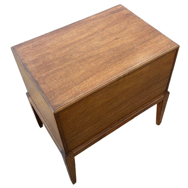 1950s Danish Modern Mahogany Chest of 4 Side Table Stands by Frits Henningsen, Attributed - 5
