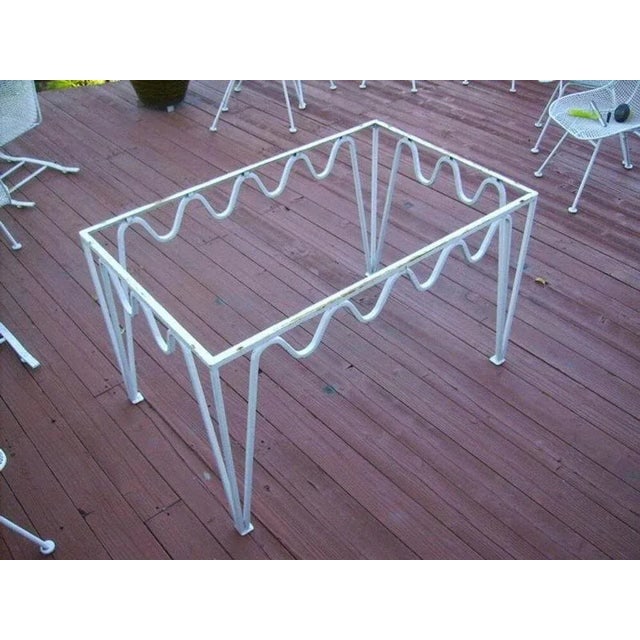 Vintage Restored 14 Piece M??andre Outdoor Patio Set by Walter Lamb for Pacific Iron - 2