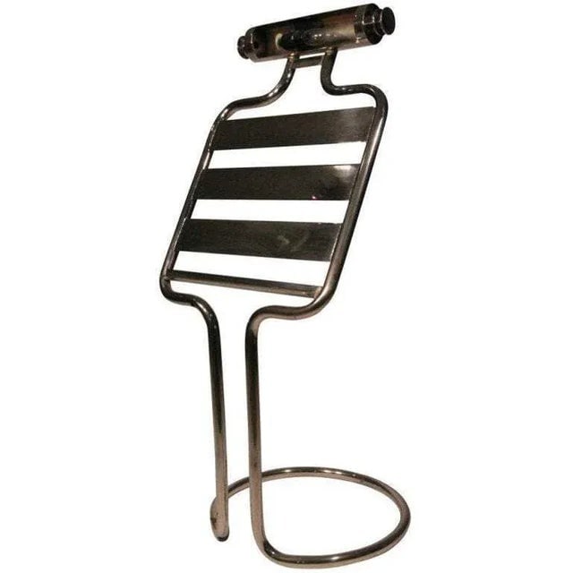 1960s Mid-Century Chrome Sheet Music Stand - 3