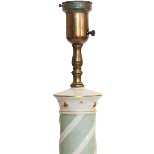 Ceramic Hollywood RegencyGreek Face Table Lamp by Rembrandt Light Company - 3