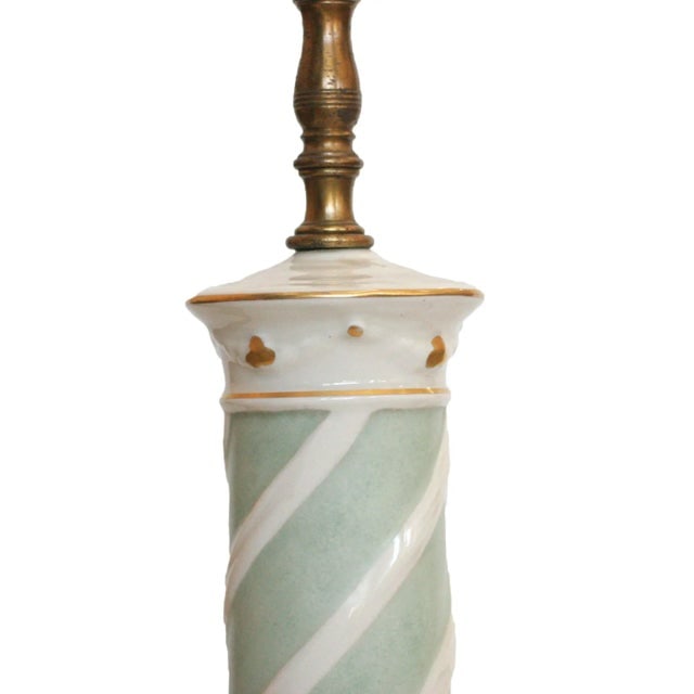 Ceramic Hollywood RegencyGreek Face Table Lamp by Rembrandt Light Company - 4