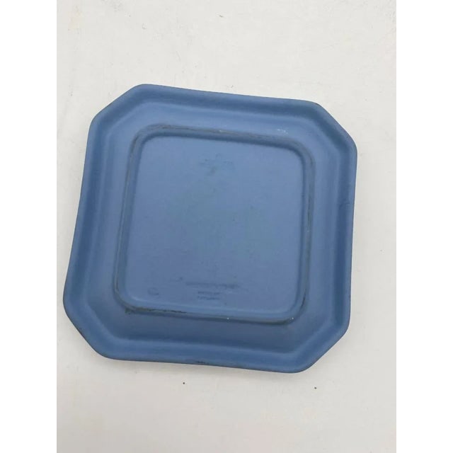 1950s Blue Wedgewood Bunny Rabbit Lidded Box & Ashtray Set- 2 Pieces - 4