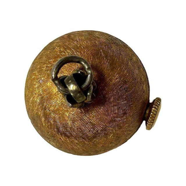 1960s Mid-Century"Boule De Gen??ve" 18mm Swiss Orb Watch Necklace Pendant by Heno - 3