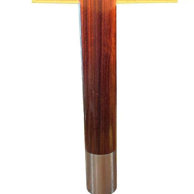 Nickel B??sica M2 Table Lamp by Santiago Roqueta for Santa & Cole With Drum Shade - 4