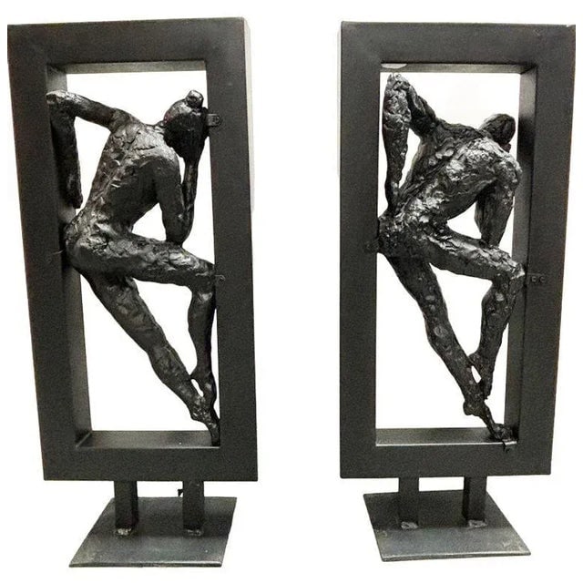 Abstract Ballet Dancers Sculptures by Gerard Koch for Austin Productions, Pair - 2