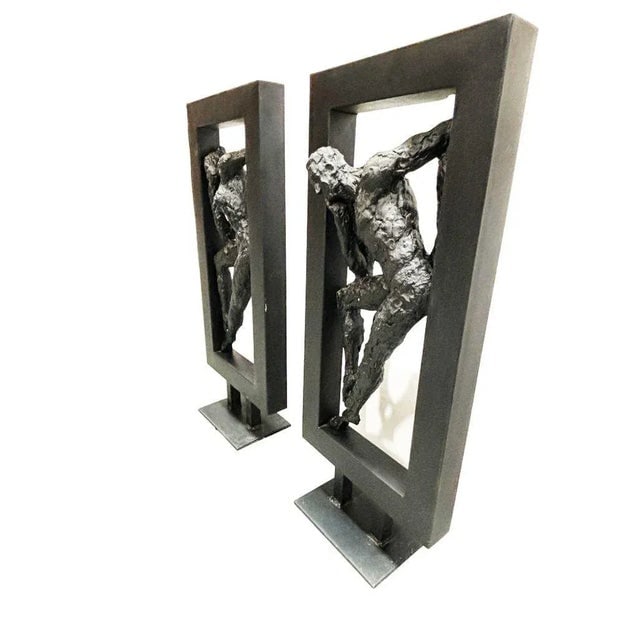 Abstract Ballet Dancers Sculptures by Gerard Koch for Austin Productions, Pair - 3