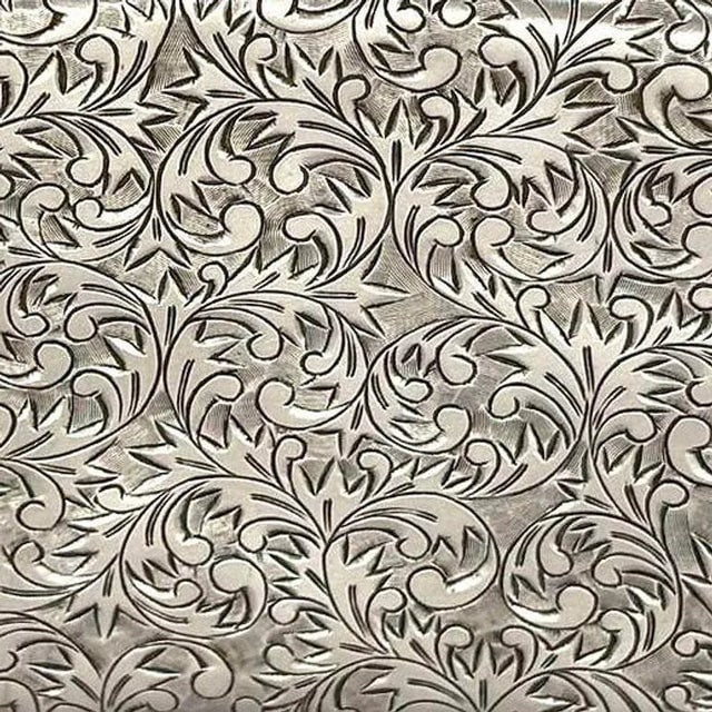 1910s Hand Etched Edwardian Sterling Silver Cigarette Case Wallet - 5