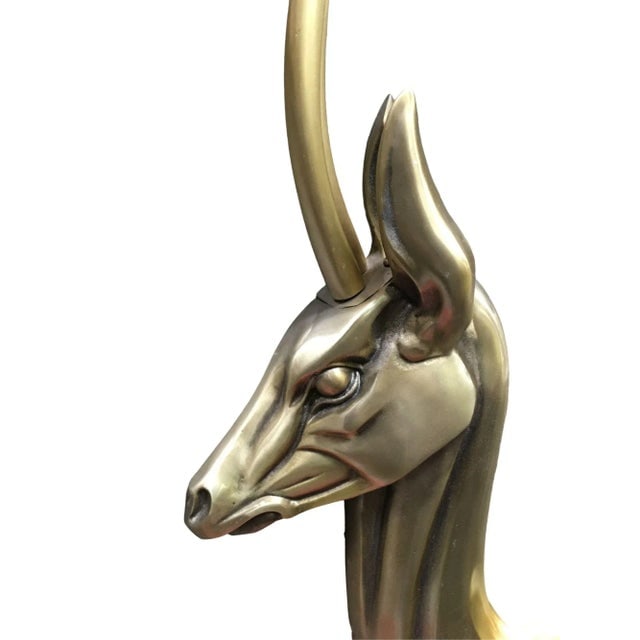 Modernist Anodized Aluminum Gazelle Wall Sculpture by Pendergast - a Pair - 4