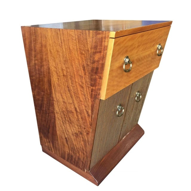 1950s Bespoke Asymmetrical Mid-Century Night Stand & Vanity Bedroom Set of 3 - 5