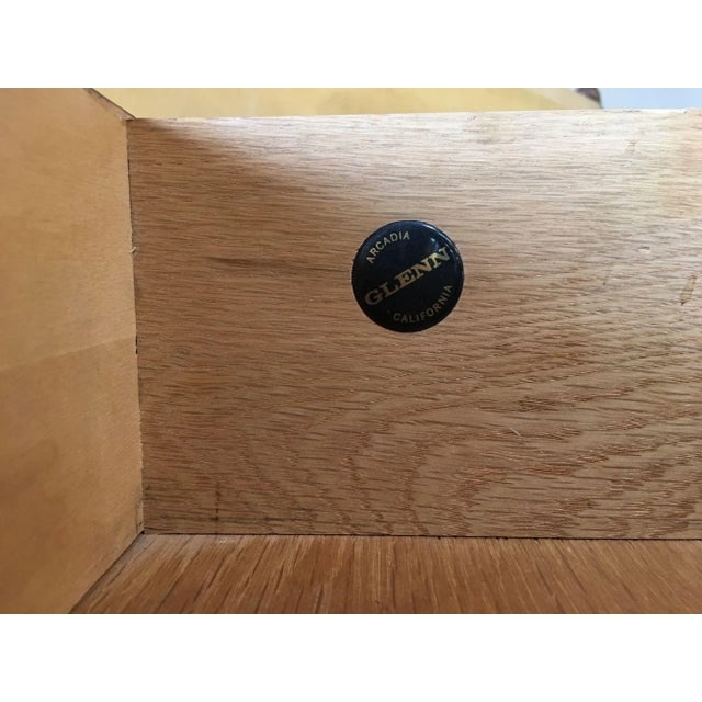 1950s Custom Walnut Bedroom Nightstand by Glenn of California - 6