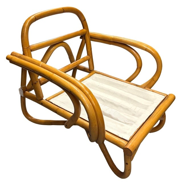 Restored Rattan Loop Leg Livingroom Set - 6