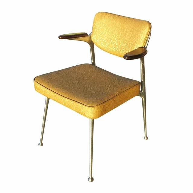 Aluminum Gazelle Armchairs by Shelby Williams, Set of Four - 4