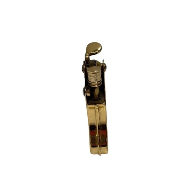 1990s Gold Plated Ronson Banjo Styled Petrol Lighter, Japan - 3