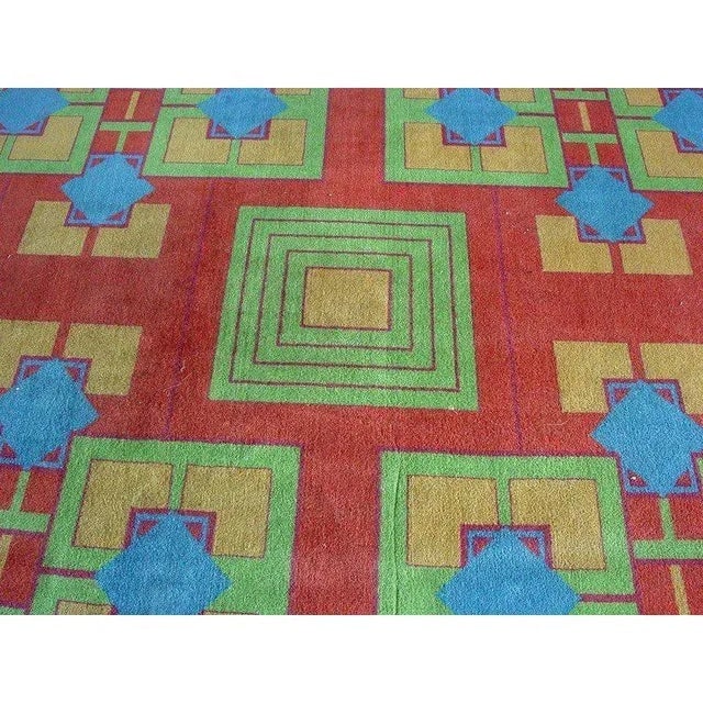 Original Art Deco Revival Area Rug From the Arizona Biltmore - 2