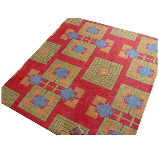 Original Art Deco Revival Area Rug From the Arizona Biltmore - 5