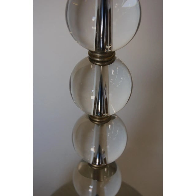 Stacked Crystal Five Ball Table Lamp - 2
