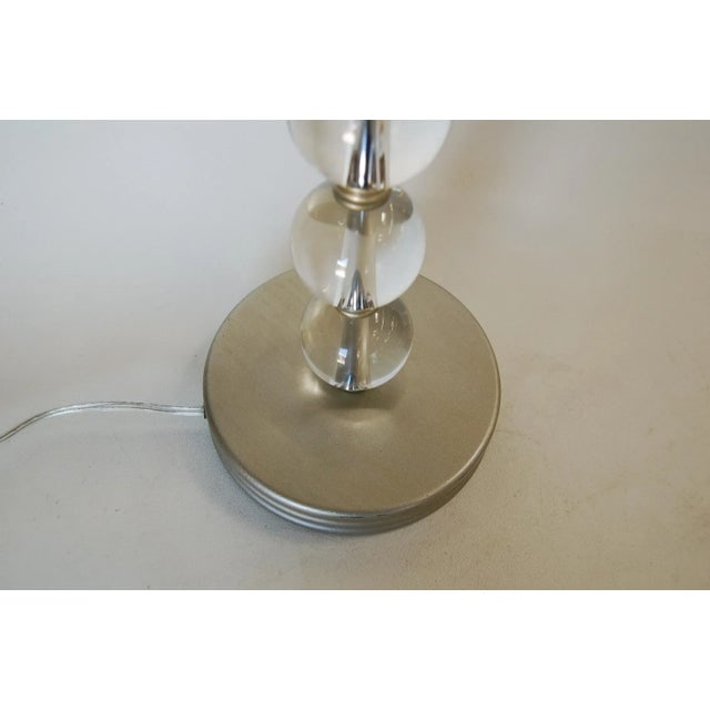 Stacked Crystal Five Ball Table Lamp - 3