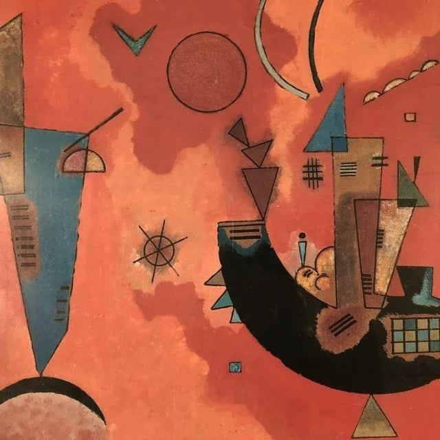 1990s Mit Und Gegen Wall Art by Wassily Kandinsky Giclee Print - 4
