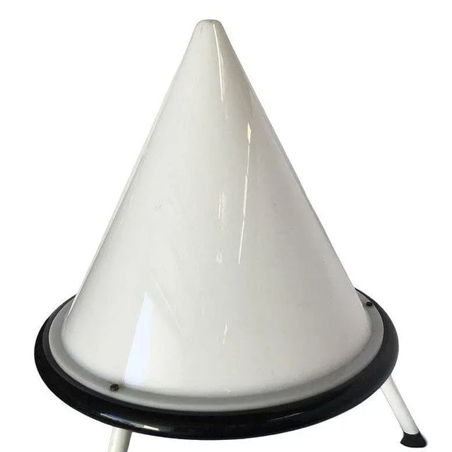 1970s Bespoke Post Modern Acrylic Geometric Cone Table Lamps - 4