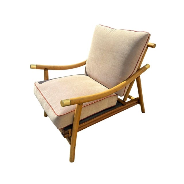 Restored Rattan Sofa & Chair Livingroom Set by John Wisner for Ficks Reed - 4