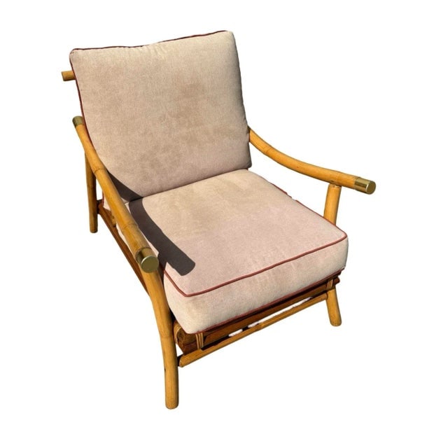 Restored Rattan Sofa & Chair Livingroom Set by John Wisner for Ficks Reed - 6