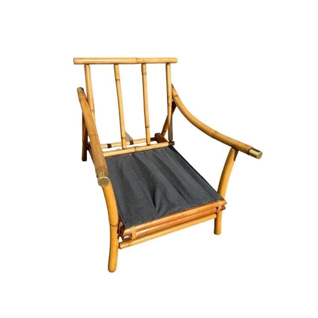 Restored Rattan Sofa & Chair Livingroom Set by John Wisner for Ficks Reed - 9