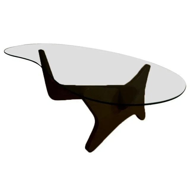 Mid-Century Noguchi Style Biomorphic "Airplane" Coffee Table - 2