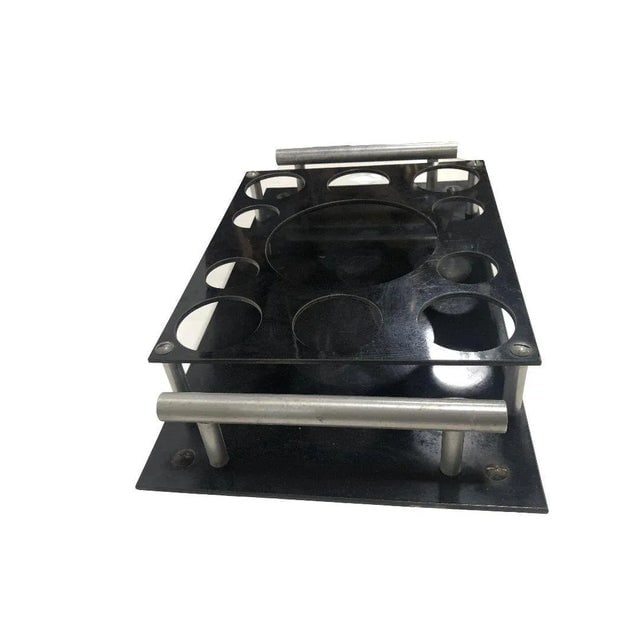1930s Aluminum and Bakelite Drink Holder Tray by Aero-Art Los Angeles - 3