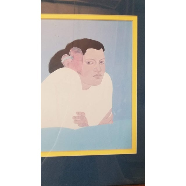 1980s "Women of Hawaii" Serigraph Art Prints by Pegge Hopper - Set of 4 - 4