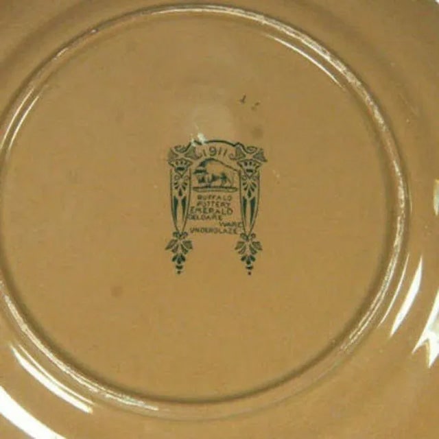 Early 1900s Pottery Buffalo Pottery Deldare "Dr Syntax" Plate - 5