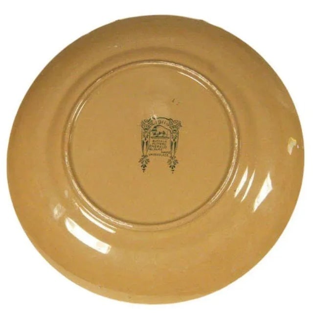 Early 1900s Pottery Buffalo Pottery Deldare "Dr Syntax" Plate - 6