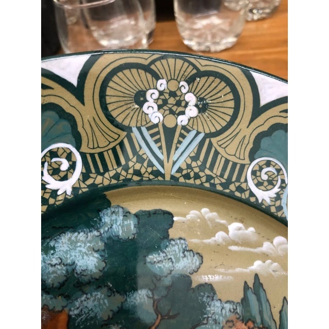 Early 1900s Pottery Buffalo Pottery Deldare "Dr Syntax" Plate - 9