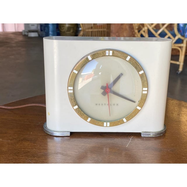 1930s Westclox Art Deco Model "Ben Franklin" S4 Electric Clock - 2