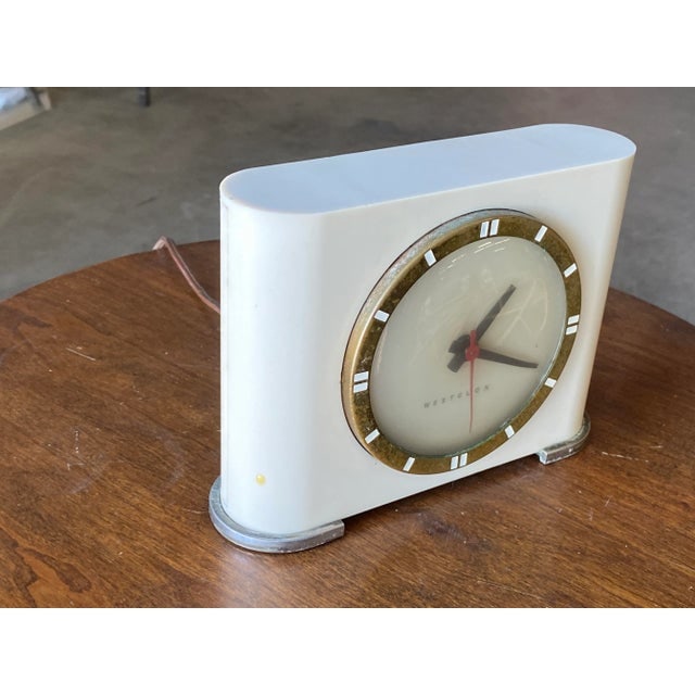 1930s Westclox Art Deco Model "Ben Franklin" S4 Electric Clock - 8