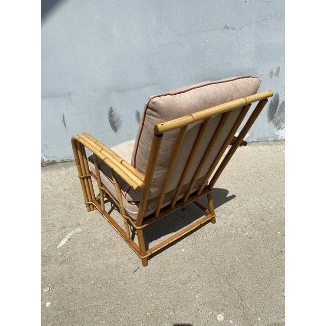 Restored "1949er" Rattan Lounge Chair & Sofa Livingroom Set- 6 Pieces - 7