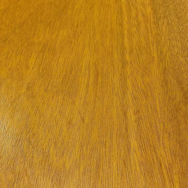 Restored Mid-Century Stacked Rattan Coffee Table W/ Mahogany Top - 9