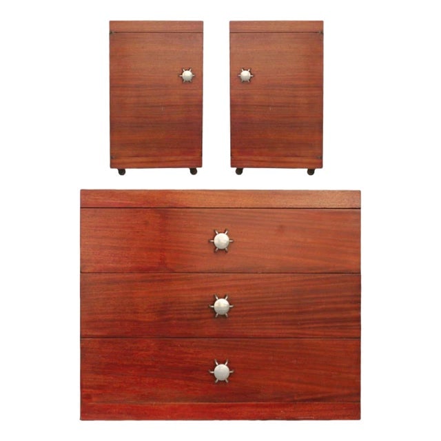 1950's Rare Bedroom 3 Piece Set by Martin Fineman for Multiplex Modern (1 of 8)